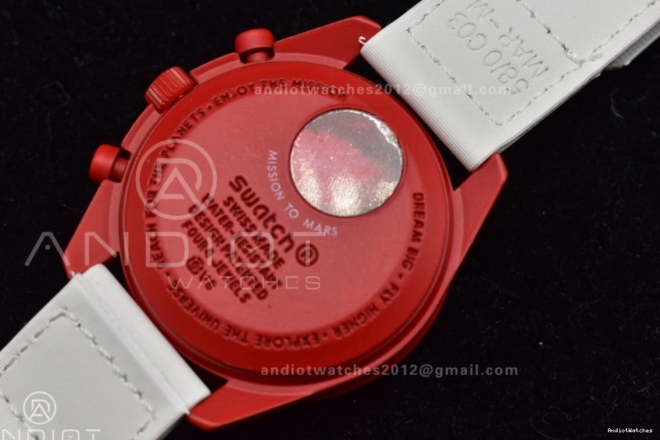 Mars Nylon on Swatch Strap Omega 1177 x Bioceramic Moonwatch to UrbanChic Quartz Mission 1017